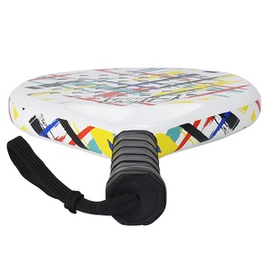 ไม้ตีเทนนิสชายหาดคาร์บอนไฟเบอร์น้ำหนักเบาออกแบบได้ตามต้องการทนทานด้ามจับสบายไม้ตีเทนนิสสำหรับเล่นกีฬา - Product Image 4