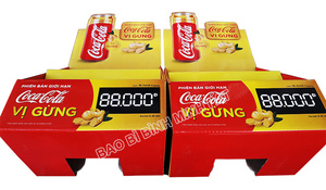 Custom Automatic Assembly Pop up Beverages <strong>Counter</strong> Corrugated Cardboard <strong>Drinks</strong> <strong>Display</strong> Stand for Supermarket - Product Image 5