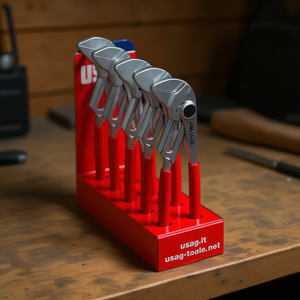 Expositor de mostrador USAG con 5 alicates, modelo 174 CX, juego de herramientas duradero y versátil - Product Image 3