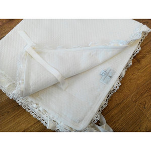 Tissu en coton tissé à carreaux losanges Ivoire Ours - Product Image 3