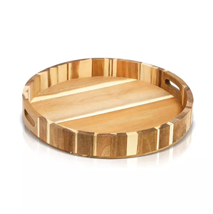 Plateau de Service rapide plat en bois de haute qualité, Design Antique, Collection maison, vaisselle, plateau/support - Product Image 2