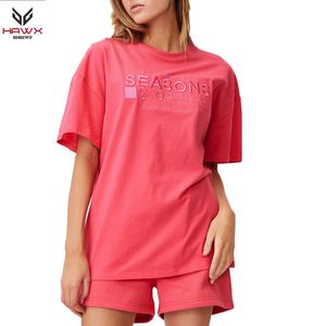 OEM personalizado 100% algodón lavado ácido camisetas de alta calidad Unisex ropa de calle de gran tamaño con estampado de verano - Product Image 4