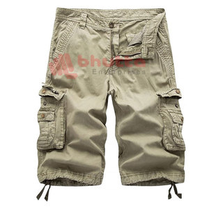 Pantalones cortos Cargo de la mejor calidad para hombre, pantalones cortos de malla personalizados para correr, Fitness, entrenamiento atlético, gimnasio, venta al por mayor, servicio Oem, pantalones cortos Cargo - Product Image 1
