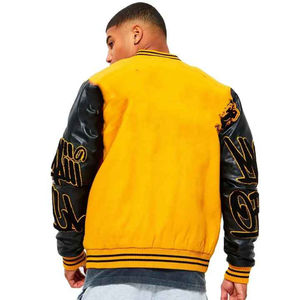 Lightweight Jacket Loose With Solid Colors Casual Sports Jacket Hot Selling Unisex Winter College Baseball jacket for men - Product Image 2