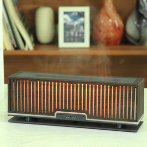 Flame USB Ultrasonic Essential <b>Oil</b> <b>Diffuser</b> Aroma <b>Diffuser</b> Cool Mist Humidifier Air Humidifier For Yoga Spa With LED Night Light - Product Image 3