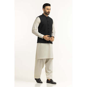 เสื้อกั๊กทรงปกติ รุ่น WC-STY25-027 เสื้อคลุมดีไซน์ทันสมัยประดับกระดุม - Product Image 1