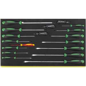 Juego de Destornilladores Stahlwille DRALL+ de 18 Piezas con Incrustaciones TCS - Product Image 1