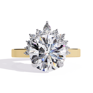 IGI Certified 3.20 Carat Lab Grown Diamond Engagement Ring 18K White Gold Solitaire Bridal Jewelry - Product Image 1