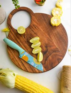 Tablas de Queso de Madera de Diseño Creativo, Tabla de Servir Rústica para Aperitivos, Tablas de Cortar, Utensilios de Cocina para Charcutería al Mejor Precio - Product Image 3