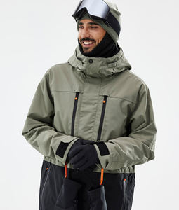 Combinaison de ski et de snowboard unisexe, imperméable, respirante, veste verte et noire, isolée, vêtements de ski d'hiver, sports de plein air, fermeture éclair - Product Image 3