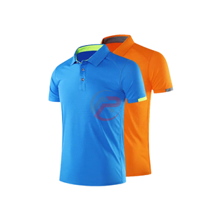 เสื้อโปโลผู้ชายผ้าคอตตอนไซส์ใหญ่พิเศษระบายอากาศได้ดี - Product Image 1