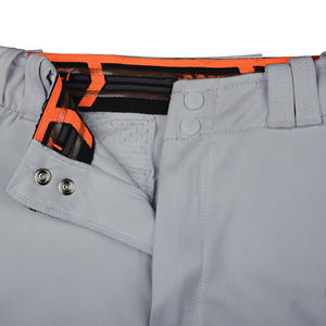 Premium <b>Grey</b> Baseball Pant Featuring Moisture Wicking and Heavy Duty Polyester Material for Competitive League Play and Practice - Product Image 4