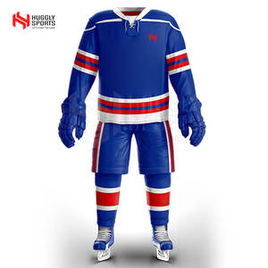 Uniforme de hockey sobre hielo a precio de fábrica superventas Conjuntos a granel de tacto suave unisex Precio al por mayor - Product Image 1