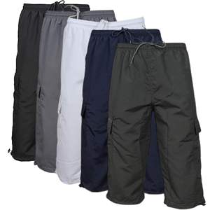 Short de course en nylon spandex short cargo motif solide travail Quik Dry meilleure qualité pantalon personnalisé pour hommes service de gros OEM - Product Image 4