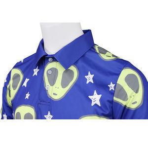 Polos de sublimación transpirables de secado rápido antiarrugas sostenible precio al por mayor últimos polos de hombre recién llegados - Product Image 4