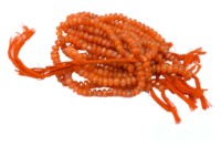 Perles artisanales en cornaline naturelle, plaqué or 18 carats véritable, 9,5 pouces, 20 connecteurs – Meilleurs composants de bijoux