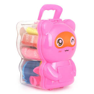 Caja de Arcilla con Forma de Oso - Rosa - Product Image 2