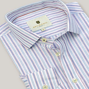 Chemise à manches longues slim fit en denim personnalisée OEM pour hommes Chemise personnalisée avec boutons en coton Chemises pour hommes - Product Image 2