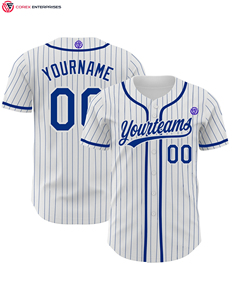 Camiseta de béisbol completa a rayas, camisetas y camisetas de béisbol de Pakistán, ropa deportiva, camiseta de béisbol transpirable - Product Image 1