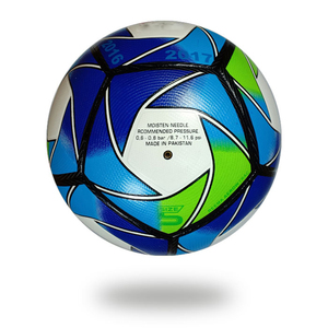 ลูกฟุตบอลหนัง PU คุณภาพสูงมาใหม่เย็บติดทนทานเครื่องจักรสำหรับฝึกซ้อมและจับคู่กับโรงงานสำหรับทุกเพศขายส่ง - Product Image 4