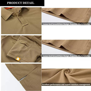 2025 personalizado hombres Casual para Polo cuello camisa de manga corta Color sólido vacaciones en la playa fresco amor patrón de punto nuevo diseño - Product Image 3