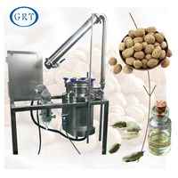 Machine de distillation d'huiles essentielles en acier inoxydable, distillateur à vapeur automatique pour l'extraction d'huiles végétales de lavande et de rose