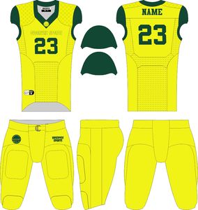 Venta al por mayor de ropa de fútbol americano unisex personalizada, uniformes juveniles para hombres y mujeres, camisetas transpirables para niños con logotipo de sublimación - Product Image 1