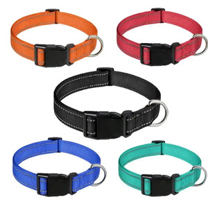 Gran oferta, Collar de perro ajustable personalizado, Collar de perro de poliéster personalizado, accesorios de moda para mascotas de alta calidad de Vietnam - Product Image 5