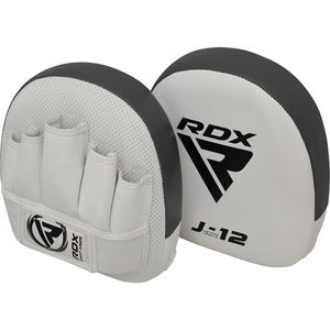 Manoplas de punzonado de entrenamiento para niños de calidad superior con logotipo personalizado, manoplas de enfoque al por mayor para kick boxing, manoplas de punzón de cuero PU Curvo - Product Image 4