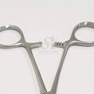 Pinzas Hemostáticas Manuales Médicas con Diseño de Bloqueo Seguro, Instrumento Quirúrgico de Acero Inoxidable Clase II - Product Image 4