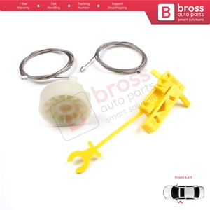 ชุดซ่อมมอเตอร์กระจกไฟฟ้าหน้าซ้าย รุ่น BWR5497 สำหรับรถยนต์ Trafic MK2 X83 JL FL EL Vivaro Primastar ปี 2001-2015 7700311820 - Product Image 5