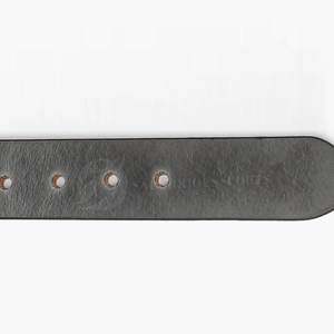 Cinturón de piel de vaca auténtica para hombre de 3,8 cm de alta calidad, estilos de Pin liso de piel de vaca Floral, aleación de longitud personalizada para hebilla Le personalizada - Product Image 4