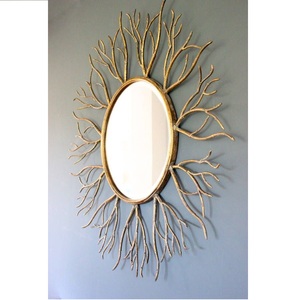 Diseño de decoración del hogar Espejo de pared interior Diseño de licencia Espejo de decoración clásico y moderno Múltiples diseños de acabado - Product Image 3