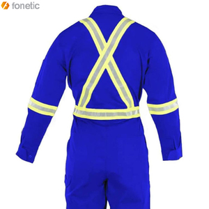 2022 nueva llegada ropa de trabajo ligera de alta calidad Impresión de logotipo personalizado mejor diseño PP mono de seguridad traje protector - Product Image 4