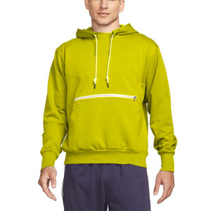 Sudadera con Capucha para Hombre al por Mayor con Bolsillo Delantero con Cremallera, Fábrica OEM - Product Image 6