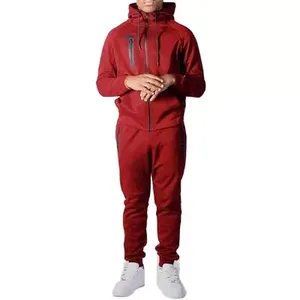 Deportes al aire libre Hombres sudaderas con capucha y sudaderas Ropa deportiva Chándal Hombres 2 piezas Conjunto Sudadera con capucha Conjuntos Hombres - Product Image 6