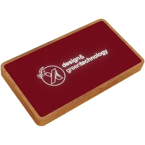 Banque d'alimentation sans fil P36 écologique, gadgets promotionnels durables - Product Image 2