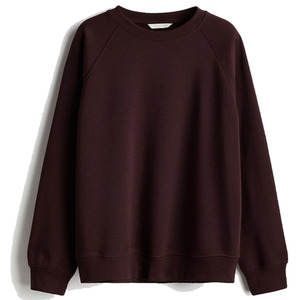 Sweat-shirt unisexe surdimensionné à col rond, manches régulières, motif cœur, en molleton bouclette, sérigraphié, respirant, en polyester, pour l'automne - Product Image 1