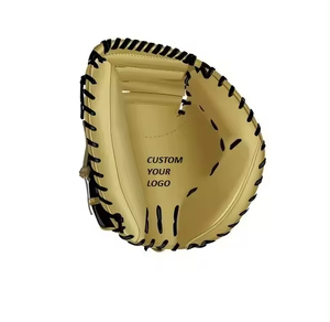 2024 haute qualité en cuir véritable sur mesure Baseball Softball gants Fielding Baseball gants frappeurs gants - Product Image 3