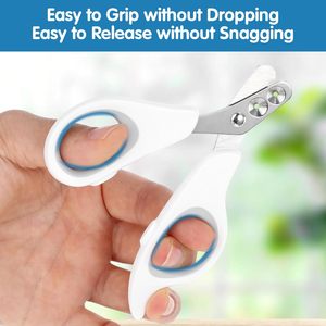 Coupe-ongles pour chat écologique avec trou de coupe circulaire et tondeuse à double trou rond Coupe-ongles pour animaux de compagnie sûr pour éviter les coupures excessives - Product Image 5