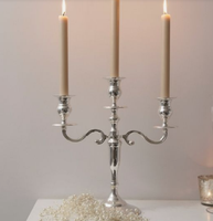 Candélabres victoriens faits à la main pour les fêtes de mariage décoration de vaisselle pour les centres de table de Pâques de Noël décorations de table