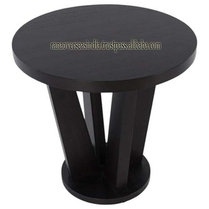 Nouveau design de table basse de forme ronde de haute qualité Table à thé en bois en gros pour la maison, le bureau et le salon à bon prix - Product Image 5