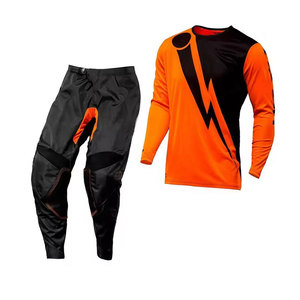 Conjunto de Motocross de Alto Rendimiento, Jersey y Pantalones de Motocross, Conjunto de Equipamiento de Carreras de Motocross - Product Image 1