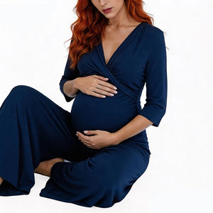 Set di 2 Pezzi <span class=keywords><strong>in</strong></span> Cotone per <span class=keywords><strong>Allattamento</strong></span> e Maternità, Facile Accesso per l'<span class=keywords><strong>Allattamento</strong></span>, Morbido e Delicato sulla Pelle per Donne <span class=keywords><strong>in</strong></span> <span class=keywords><strong>Gravidanza</strong></span> - Product Image 3