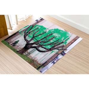 Tapis Banksy A Dead Tree, Tapis aux couleurs vives de Finsbury Park, Tapis à poils doux - Product Image 5