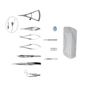 Juego de instrumentos de queratoplastia de acero inoxidable, los mejores instrumentos quirúrgicos BOITE POUR KERATOPLASTIE, certificado CE ISO - Product Image 4