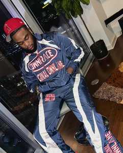 Logo personnalisé Hommes Veste Short Reflect Survêtement Marque Vêtements d'Été Tenues Décontracté Deux Pièces Hommes Survêtement Réfléchissant Ensembles - Product Image 6