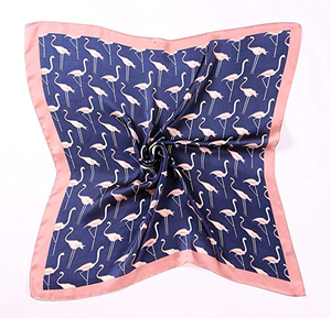 Écharpes en soie personnalisées avec impression, châle pour mariage, vente chaude en usine, bandana en satin - Product Image 5