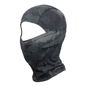 Balaclava unisexe couvrant tout le visage, masque de sport d'extérieur, imprimé camouflage foncé, respirant, imperméable, polyester, adulte, 56-58 cm - Product Image 2