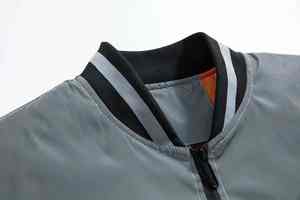 Chaqueta de Invierno para Hombre, Estilo Bomber, Cortavientos, Informal, Holgada, de Lona - Product Image 5